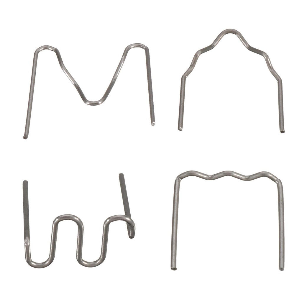 

100pcs Hot Stapler Staples Car Damaged Bumper Plastic Welding Gun Repair Kits