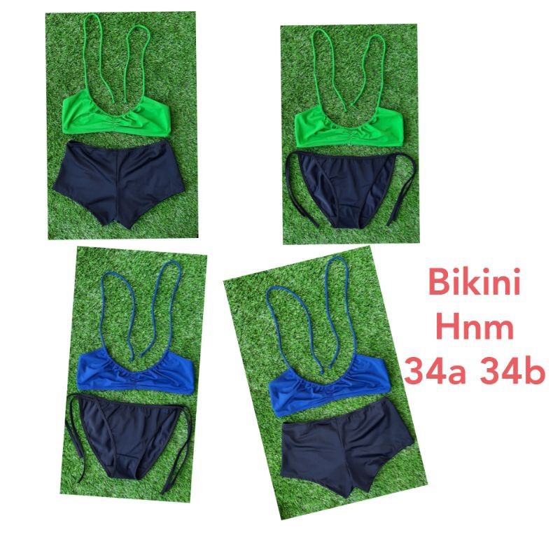 Set bikini hnm size 34 fit cup a,b tanpa kawat