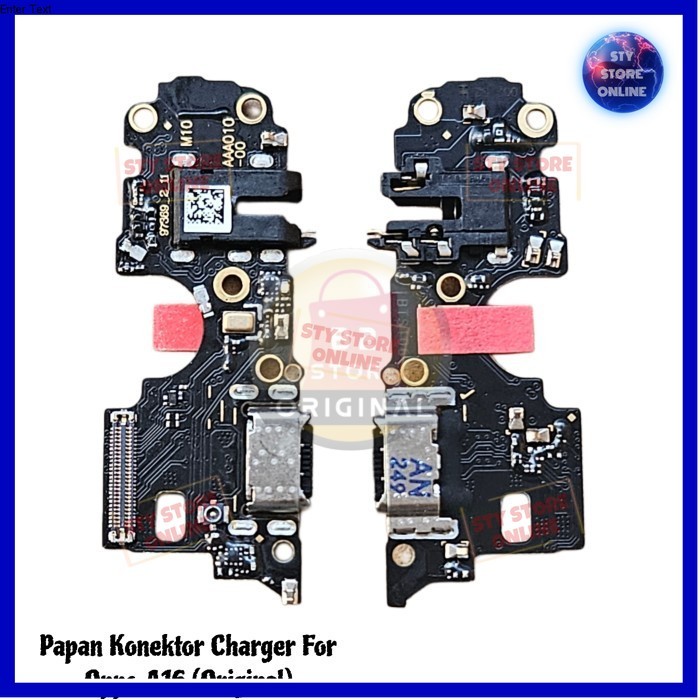 Flexible Konektor Charger / Papan Con Cas For hp Oppo A16 Original