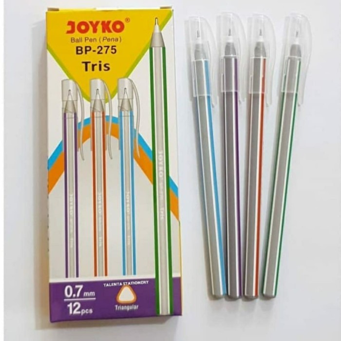 

Pulpen Ballpen Joyko Tris Bp-275 Pena Joyko Tris Bp-275 Pulpen / Bolpen Tris Joyko BP-275 (LUSIN) atk