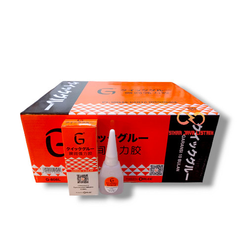 

LEM G Orange Originial By ORLEE Lem Cair Serbaguna Power Glue Kualitas Super G-808L