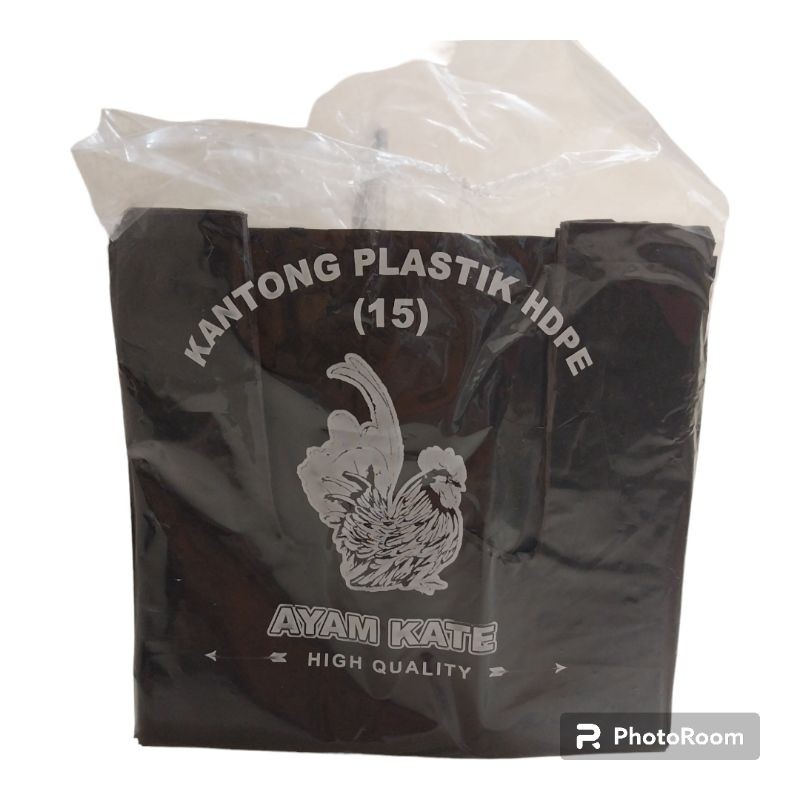Kantong Plastik Hitam Kecil Kantong Kresek Kecil Ukuran 15