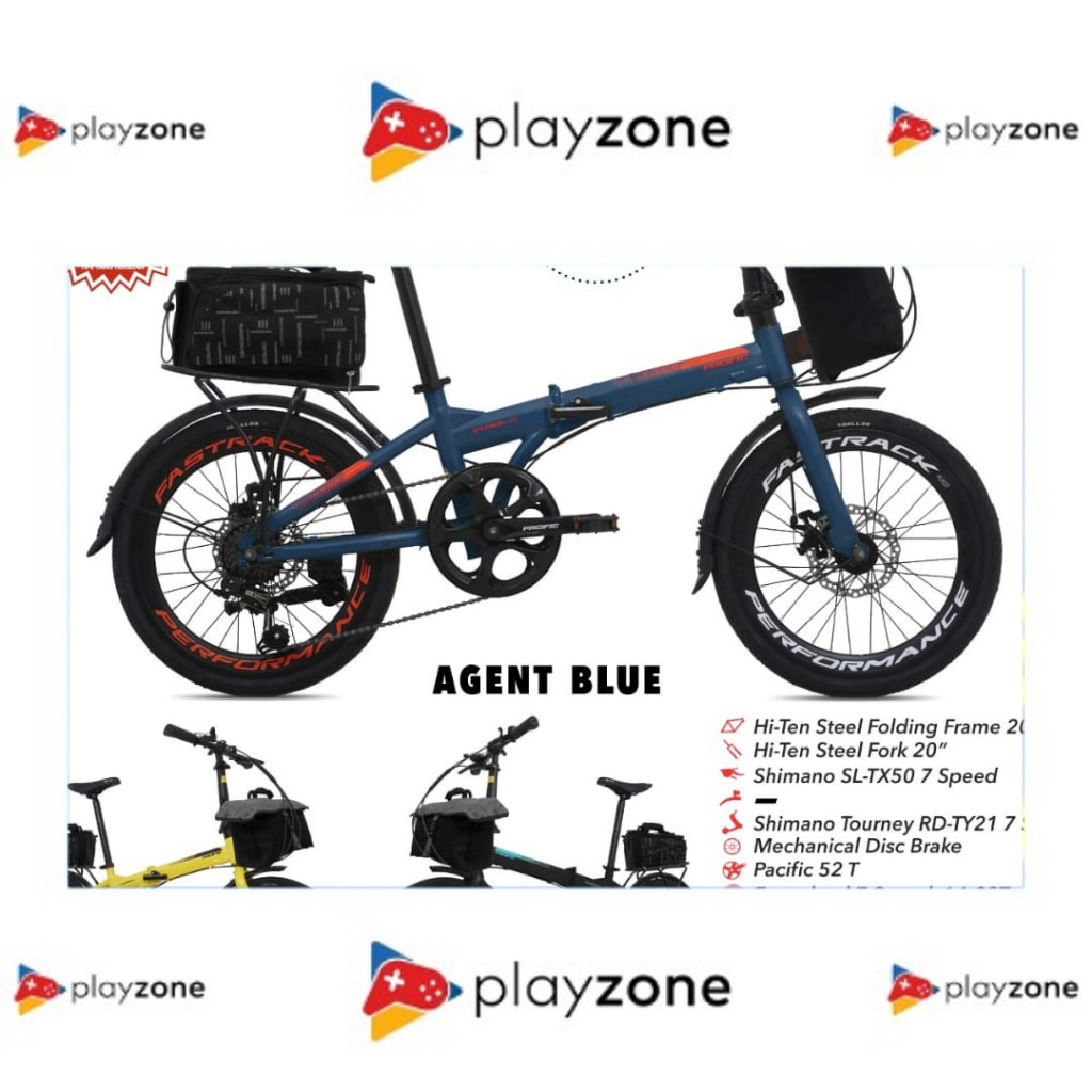 PACIFIC BIKE SEPEDA LIPAT DEWASA SPLENDID 250