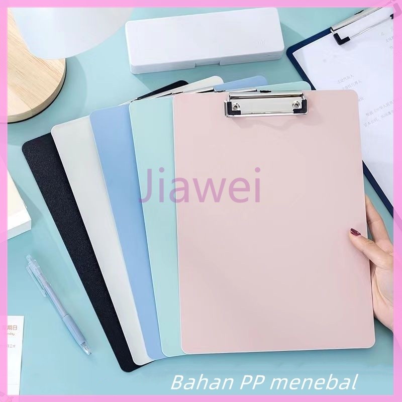 

Jiawei A4-Test board / Clerk's board / Clipboard Uk./papan kalsiboard/Bahan PP menebal