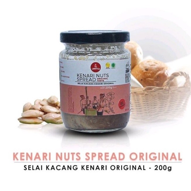 

SELAI KACANG KENARI ORIGINAL 200GR - KENARI NUT SPREAD ORIGINAL