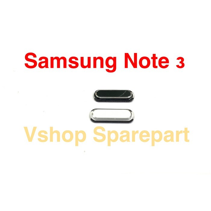 Viral Tombol Home Tombol Luar Home Button Samsung Note 3 N900 Black White