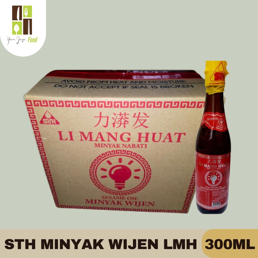 

STH Minyak Wijen LMH (Li Mang Huat) 300ml 1 CARTON [24 Botol]