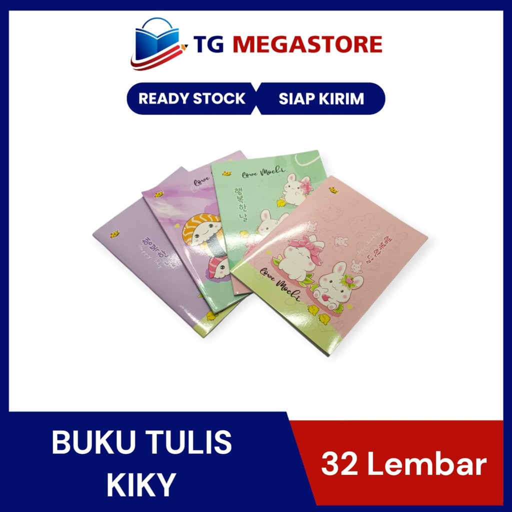 

Buku Tulis Sekolah Kiky 32 Lembar