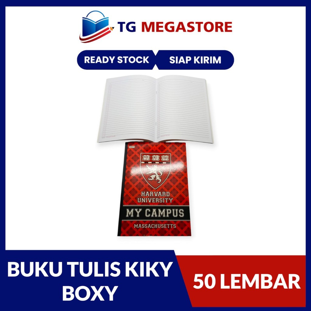 

Buku Tulis Kiky Boxy 50 Lembar