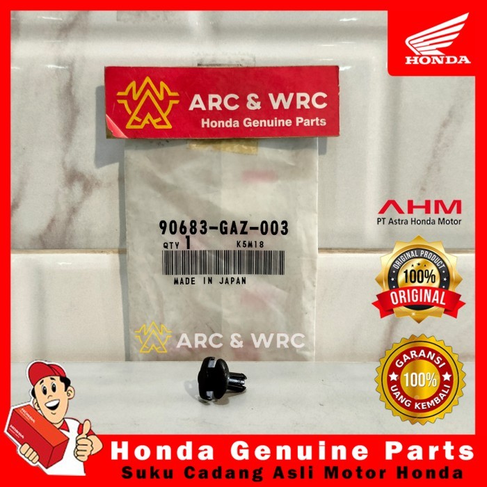 Klip Clip Trim Kancingan Cover  Body Beat Vario CBR150R // 90683GAZ003 berkualitas