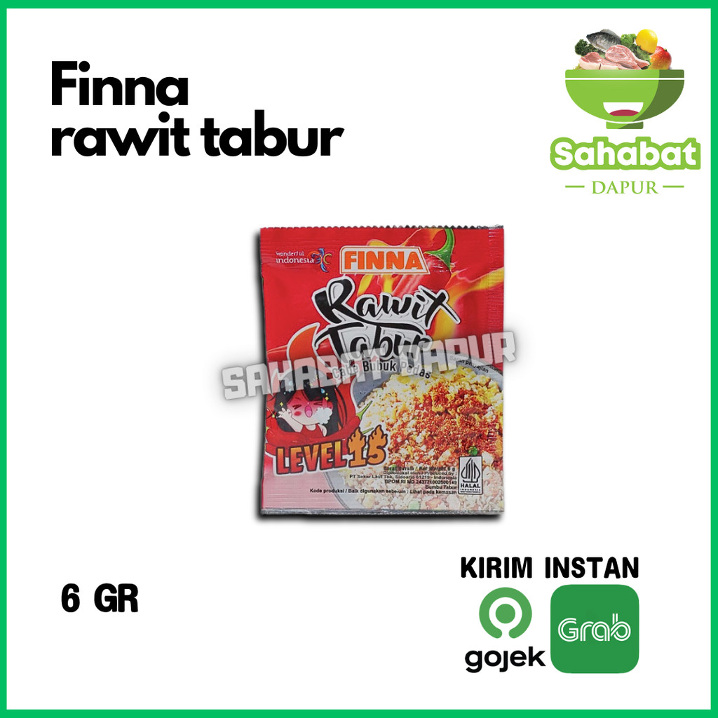 

Rawit Tabur Finna 1 pcs - Sahabatdapur