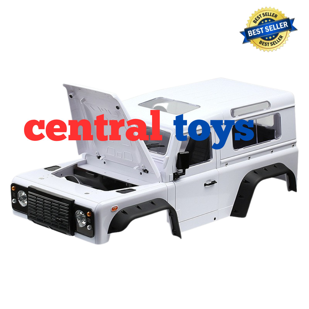 INJORA D90 hard bodyshell land rover defender 275mm rc crawler white