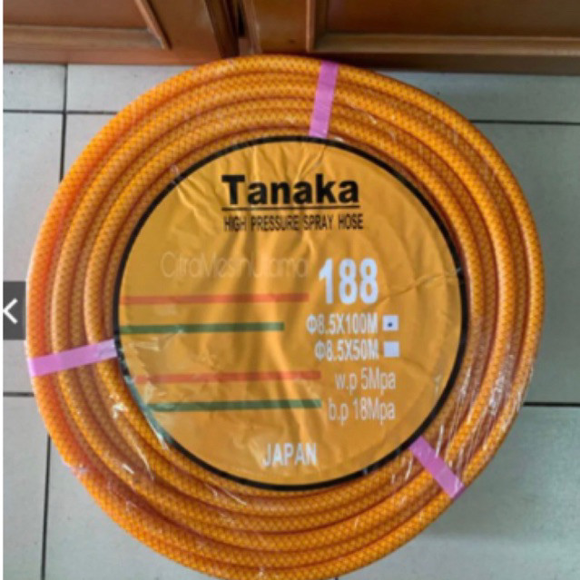 SELANG TANAKA JEPANG SELANG DOORMSER KOMPRESOR ECERAN