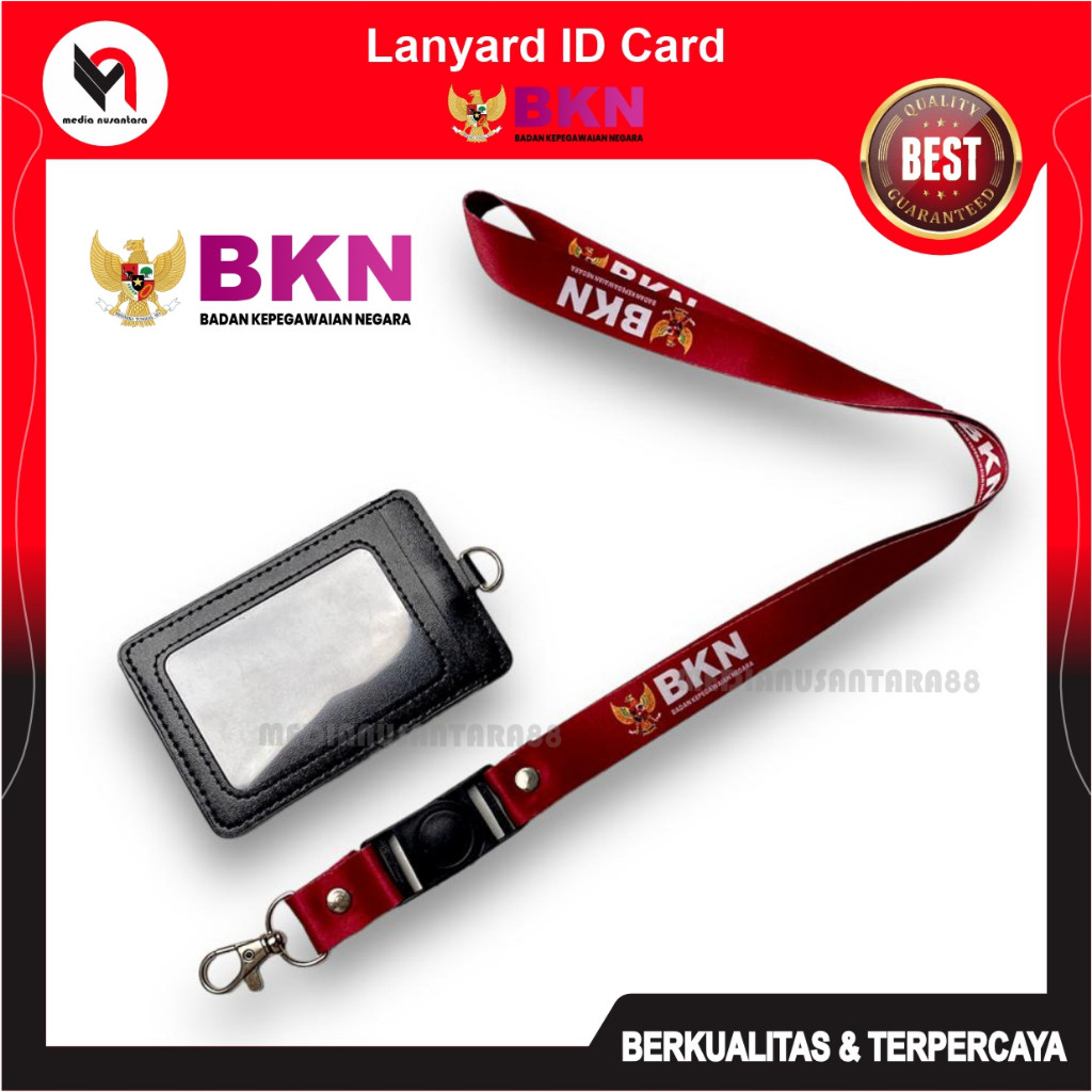 

BKN Tali ID Card Logo Badan Kepegawaian Negara