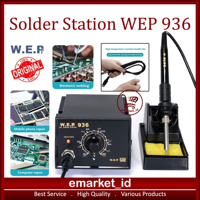 Solder Station WEP 936  / Soldering Thermo Control