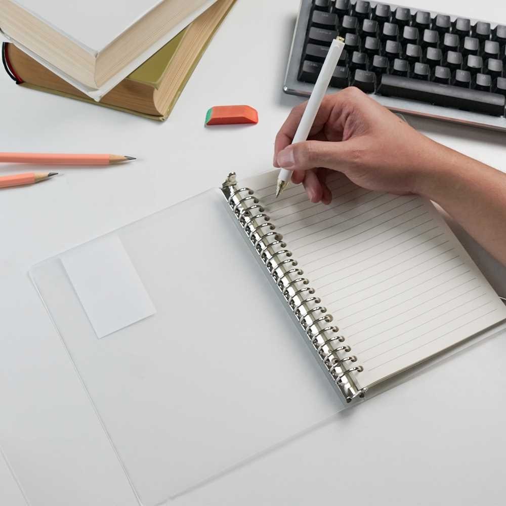 

KANSHPKANSHP Deli Buku Binder Catatan Notebook Loose Leaf Book 60 Sheets - HA560