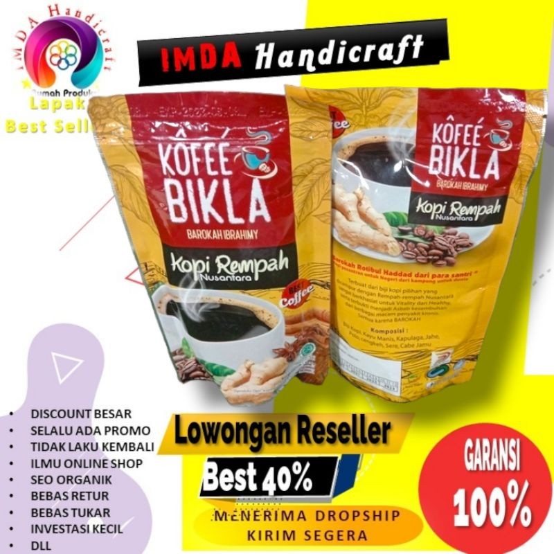 

MAKRIFATBUSINESS KOPI BIKLA REMPAH Kopi Herbal Alami 125 gr