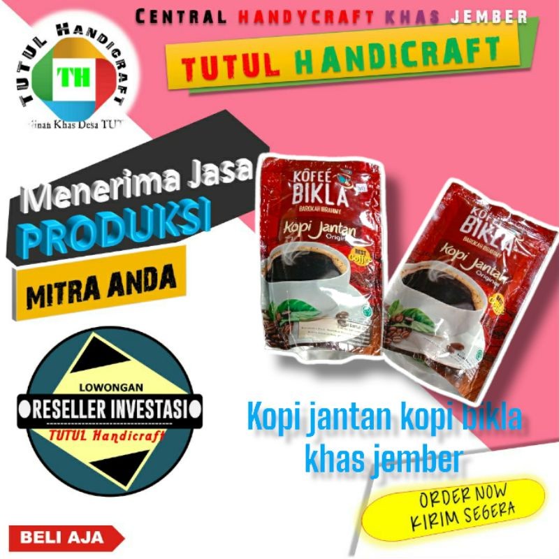 

MAKRIFATBUSINESS KOPI BIKLA KOPI JANTAN Kopi Lanang Asli 125 gr PAKET 2 PCS