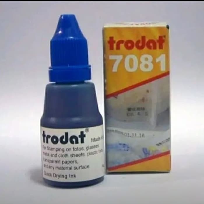 

Tinta Stempel Trodat Type 7081 Permanent - Hitam