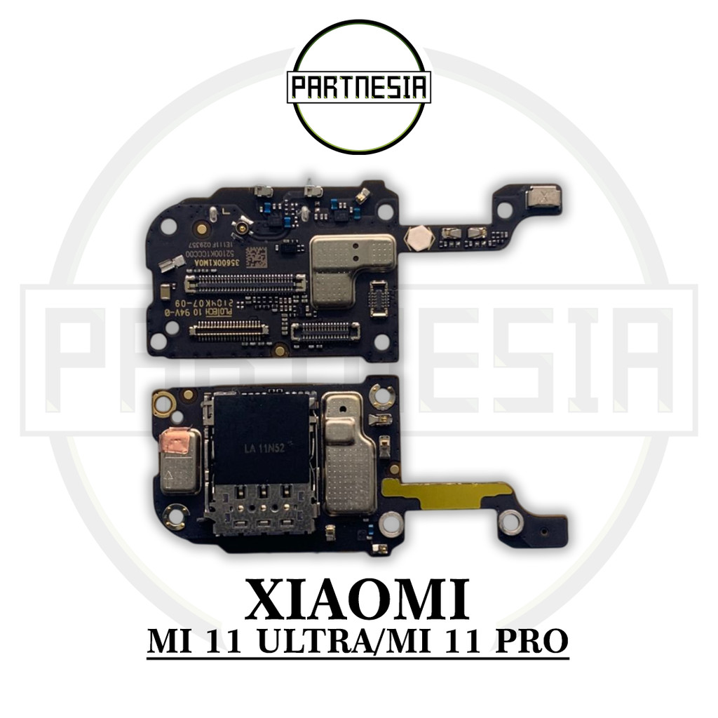 KONEKTOR CHARGER PAPAN MIC PLUG IN SUB BOARD XIAOMI MI11 ULTRA MI 11 PRO ORIGINAL