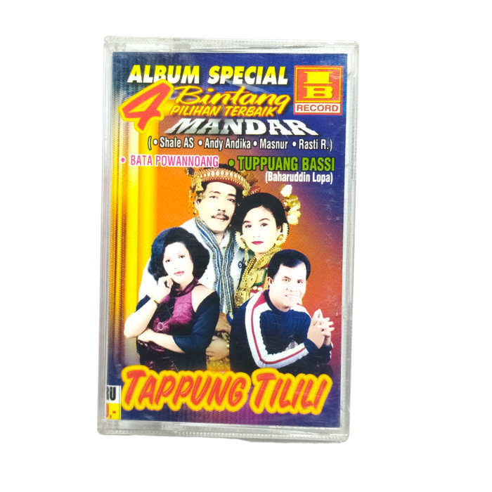 kaset kompilasi daerah Mandar Tappung Tilili produksi Irama Baru