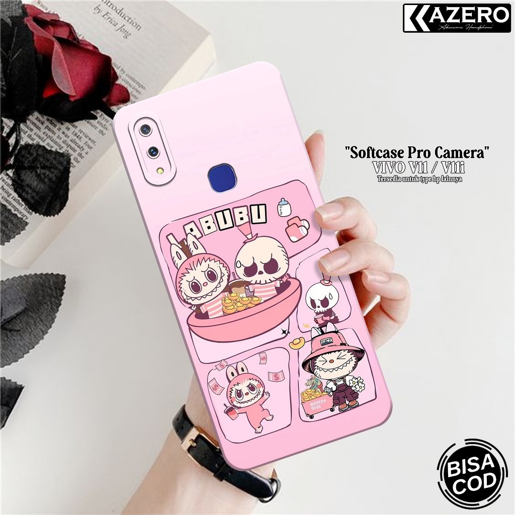 Softcase Hp VIVO V11 / V11i Terbaru - Fashion Case Kartun - Case VIVO V11 / V11i - Silikon Tpu Pro C