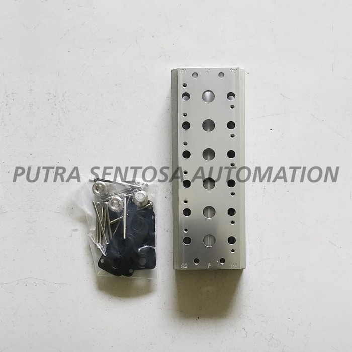 MANIFOLD BLOCK 6 STATION PNEUMATIC VALVE CHELIC SV600-6F