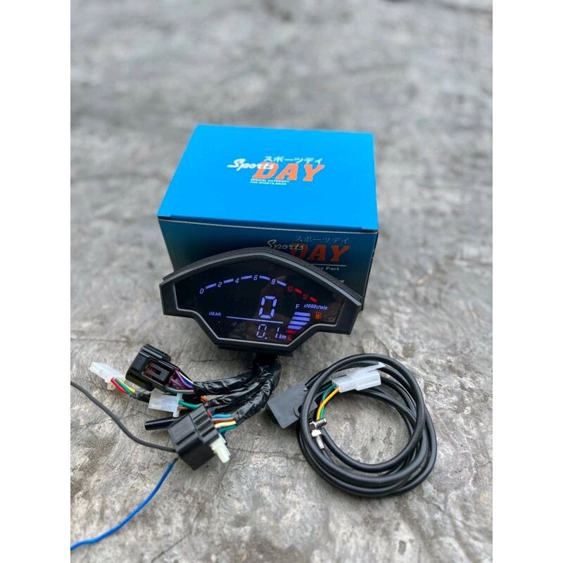 spedo speedometer digital gpx by merek day spido gpx digital fullset set sensor + soket pnp universa