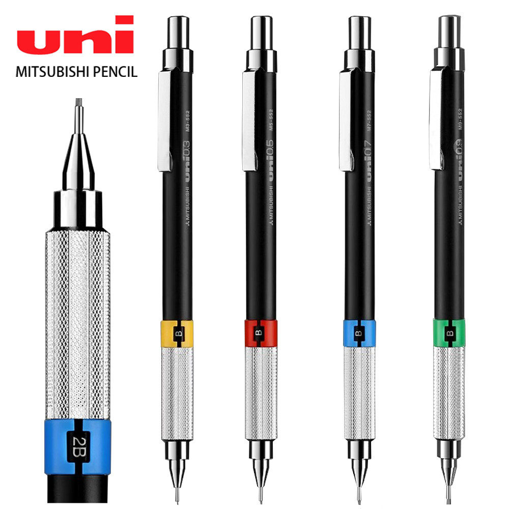 

Japan UNI Mitsubishi Mechanical Pencil M5-552 Low Center of Gravity Automatic Pen for Fine Painting 0.5/0.3/0.7mm Stationery