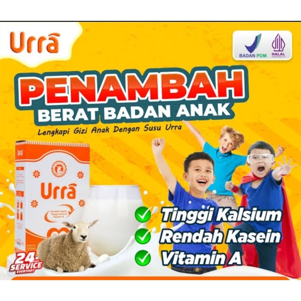 

Susu Urra Original - Susu Bubuk Kambing Saneen Premium Menambah Berat Badan dan Tinggi Anak BPOM