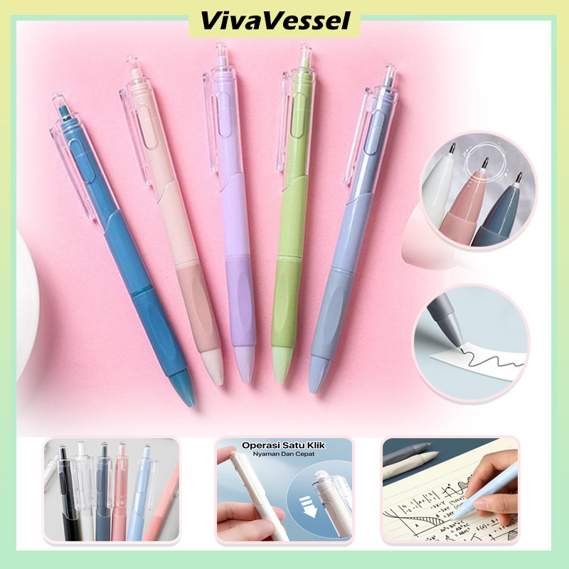 

0.5mm Pena Hitam ST Cepat Kering Pena Netral Pena Tanda Tangan Pena Pen Student