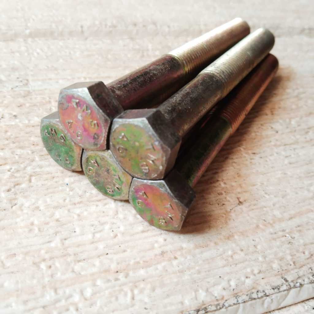 COD/BAUT BOLT KUNING TMS 4.6 KUNCI 14 UNIVERSAL 8X80 -NEW OLD STOCK-