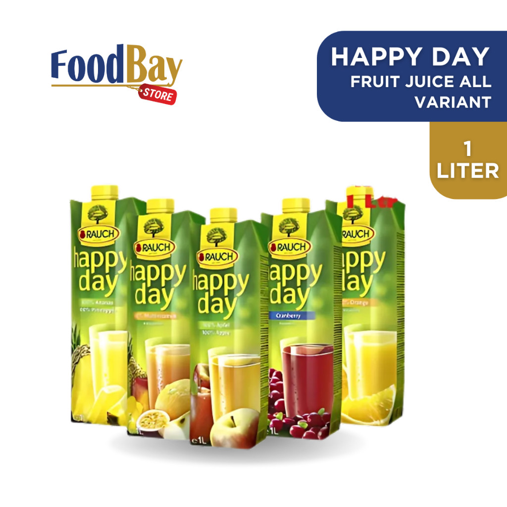 HAPPY DAY Fruit Juice 1L / JUS BUAH 1 Liter