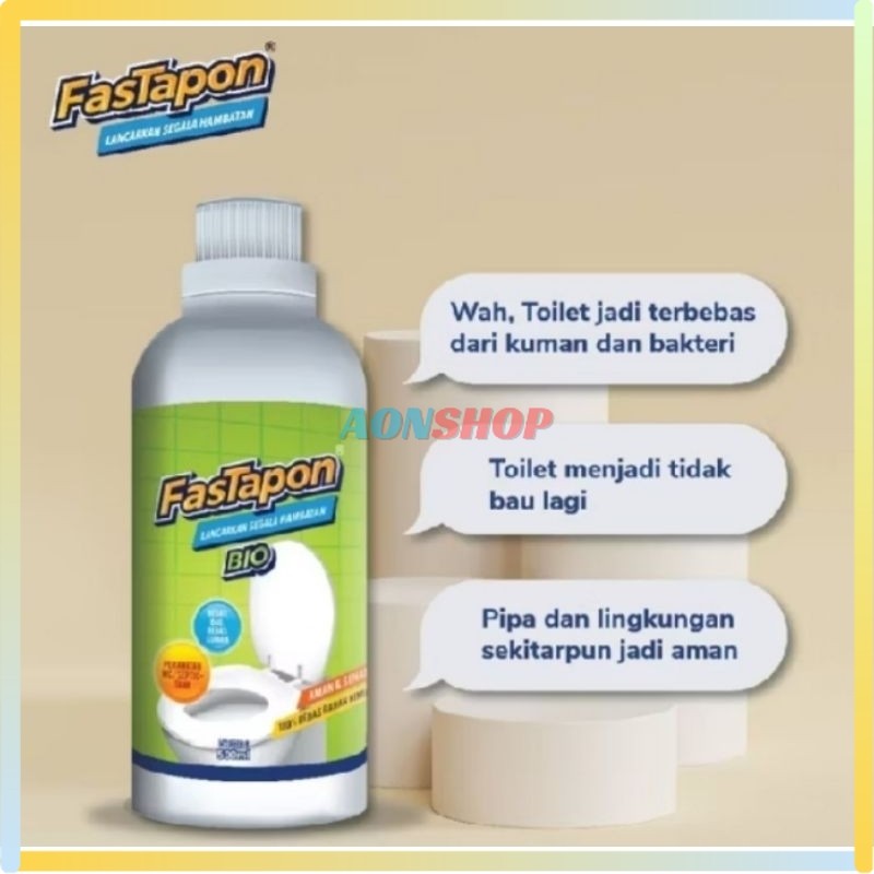 [AS] Fastapon Bio Solusi Septictank WC Penuh Tanpa Sedot