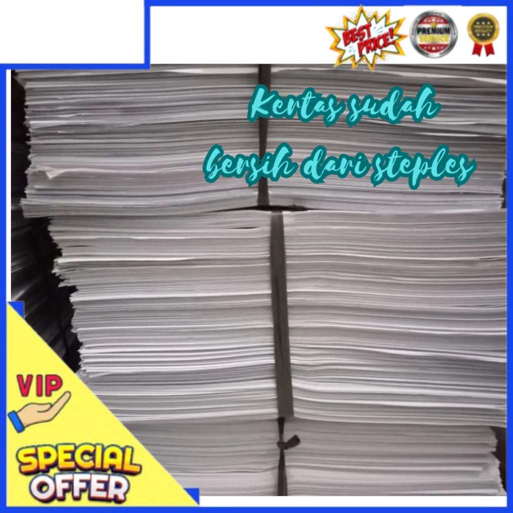 

Kertas Bekas Bebas Steples Kertas Hvs F4 Kertas Hvs Murah Kertas Fotocopy Hvs Bekas A4 F4 1 Sisi