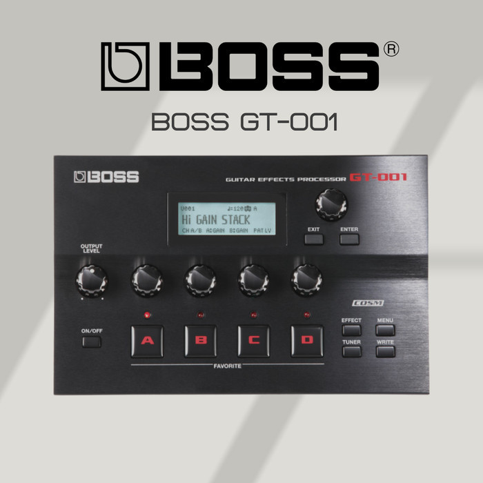 Boss GT-001 / Efek Gitar Elektrik Boss GT001