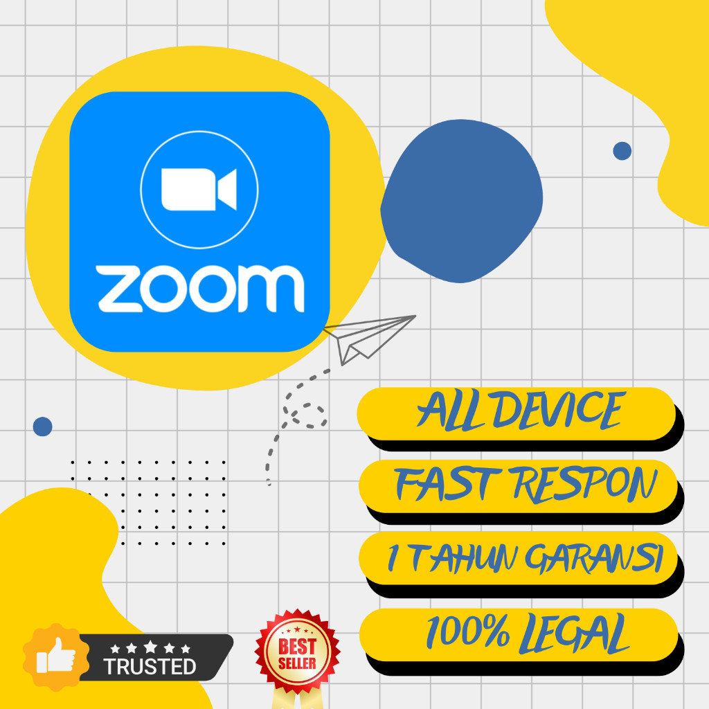 Zoom Premium 1 tahun garansi