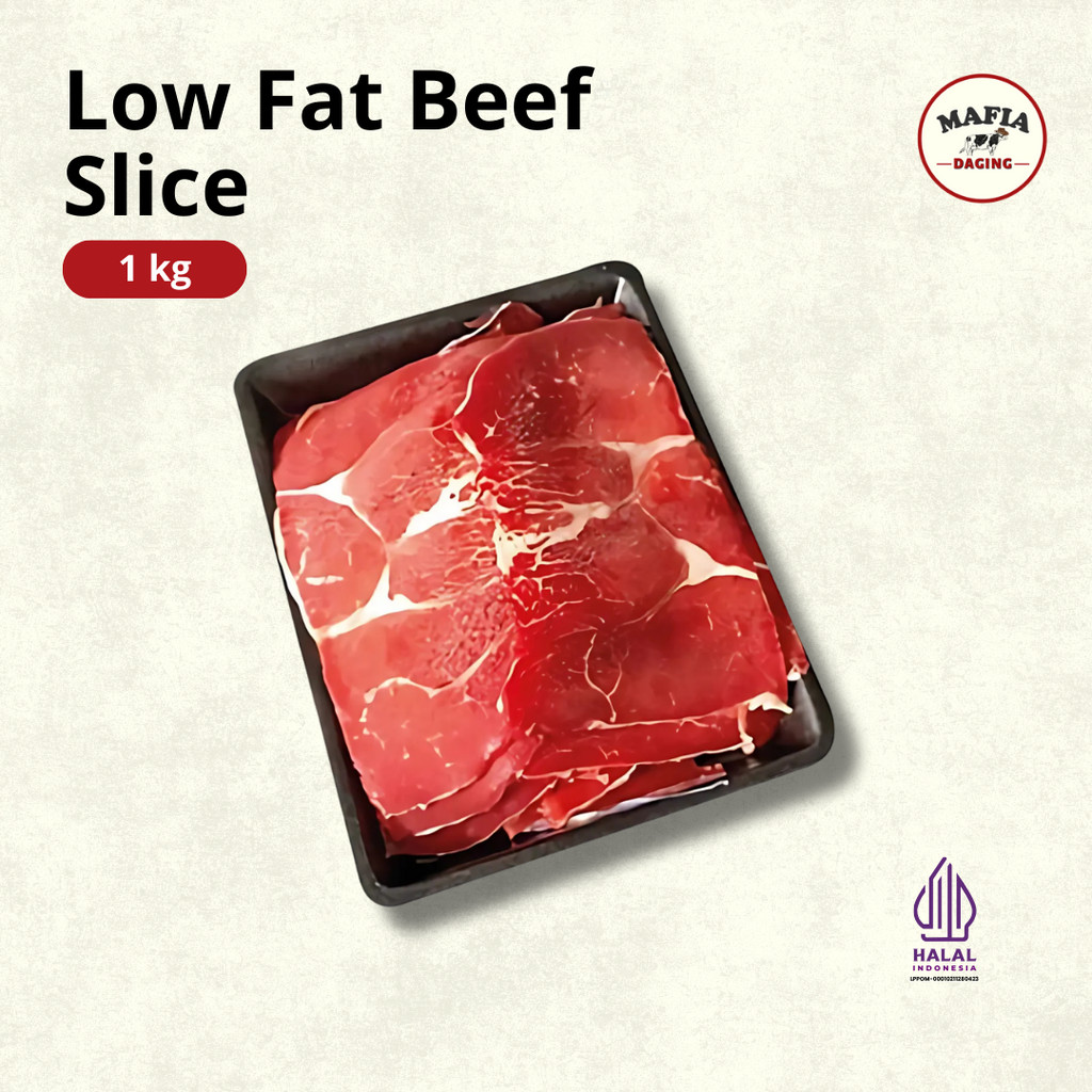 

Low Fat / Shabu Shabu Sukiyaki Beef Slice 1 kg