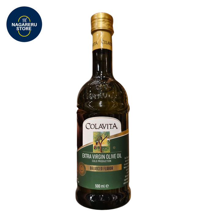 

Colavita extra virgin olive oil cold production mediterranean balanced flavor 500ml