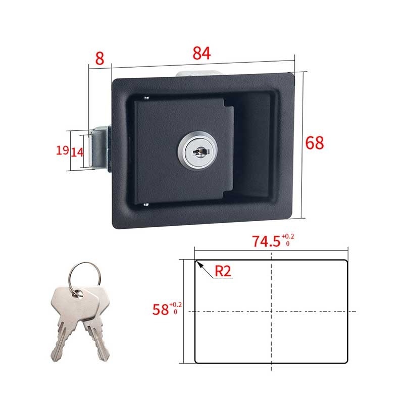 9x7cm Door Lock Genset / Doorlock Pintu Genset /Doorlock Pintu Genset Original High Quality ASE