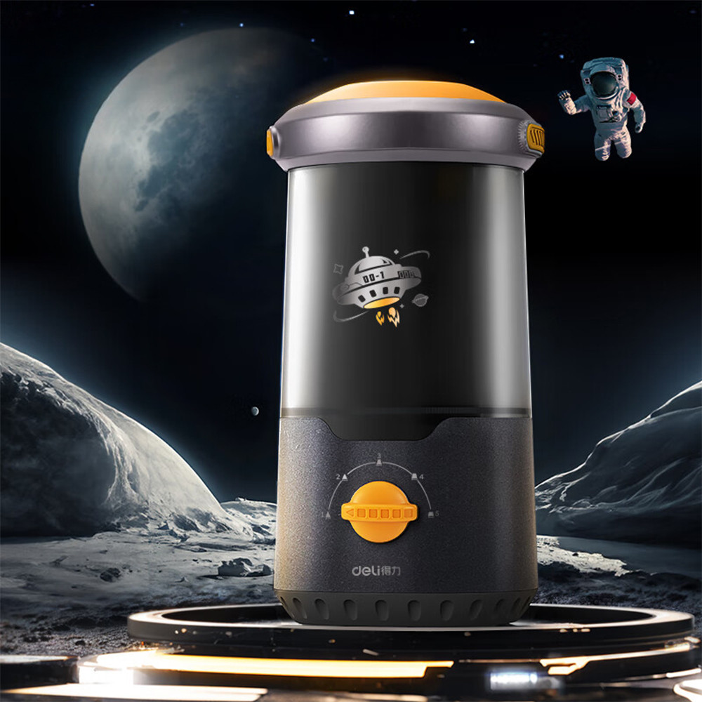 

Deli Space Theme Full Automatic Electric Pencil Sharpeners Type-C Fast ChargingDispenser Gift for Children Back to School