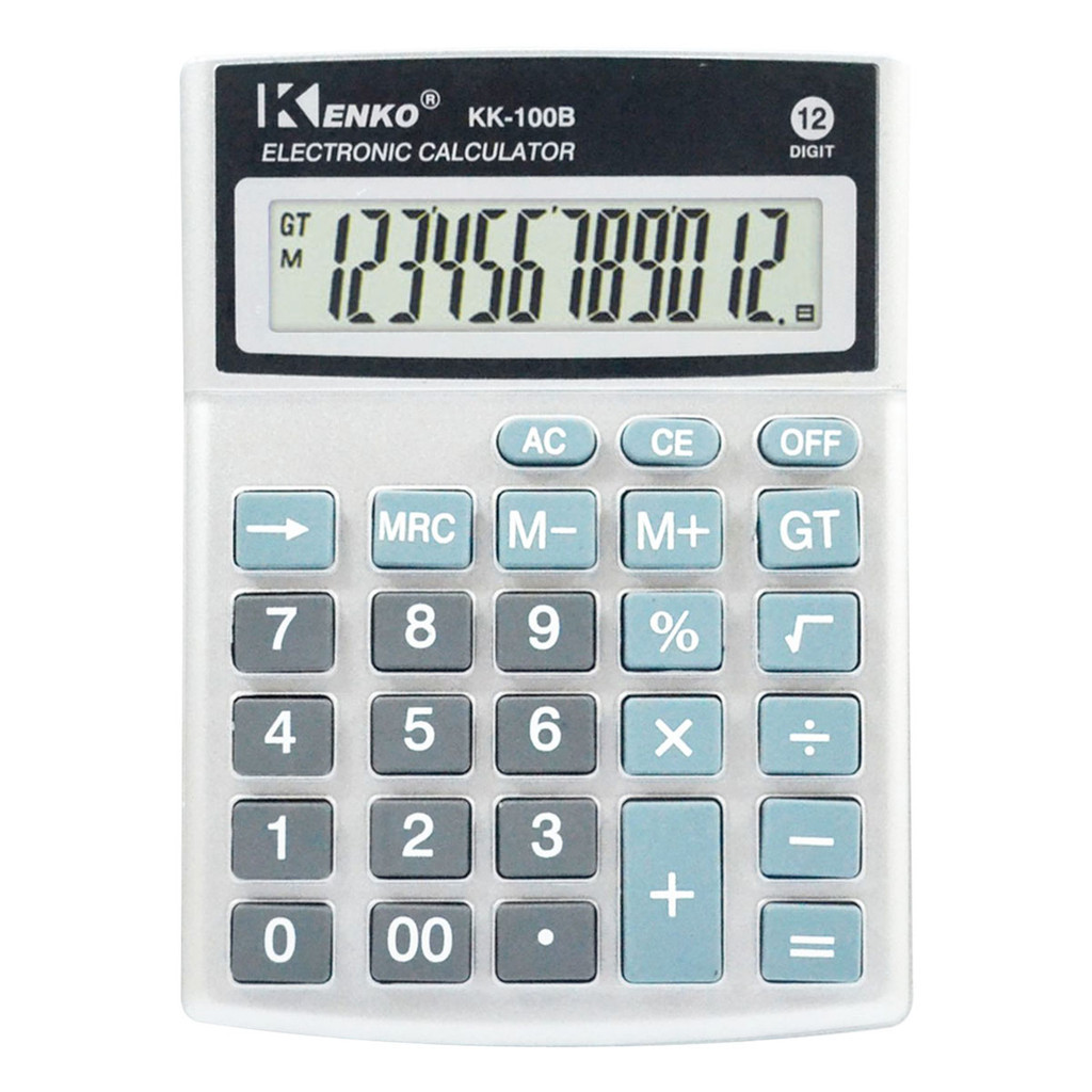 

Kalkulator Practical Calculator KK-100B 12 Digit KK-100B