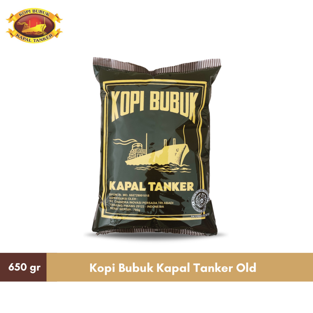 

Kopi Bubuk Kapal Tanker Old - 650 Gr
