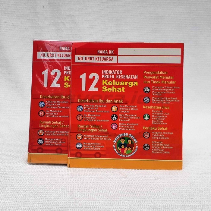 

Stiker PIS PK / Pendataan Prokesga 12 Indikator - Paket Isi 50