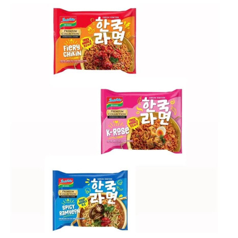 

Indomie Korean Spicy Ramyeon Mie Kenyal Pedas