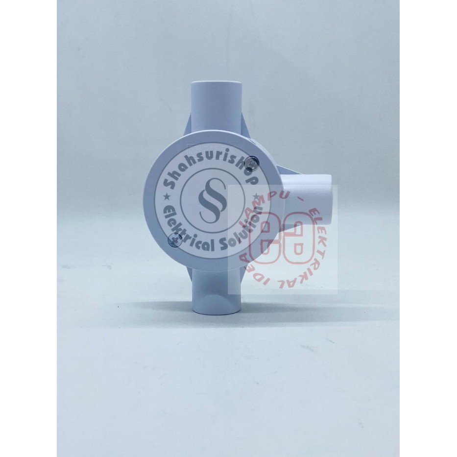 T DUS CABANG 3 20MM NISO PUTIH TEBAL PREMIUM QUALITY MURAH