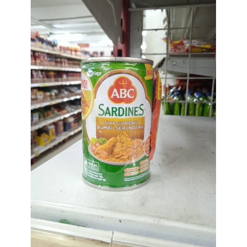 

ABC Sardines Bumbu Serundeng 155gram