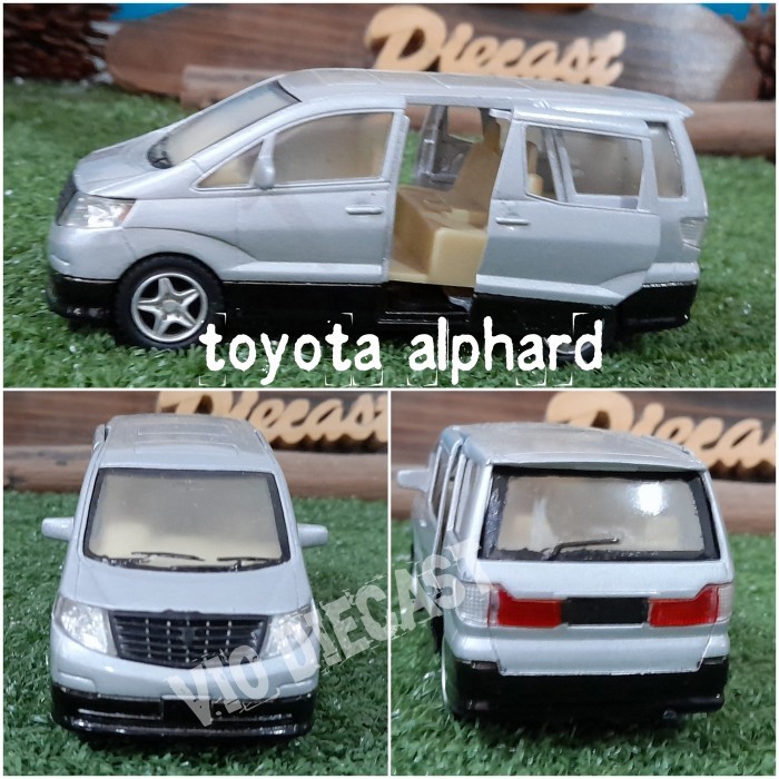 Die-cast Toyota Alphard kinsmart loose kondisi junk
