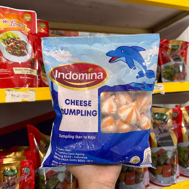 

(DERIFROZEN) INDOMINA Dumpling cheese 500 gr