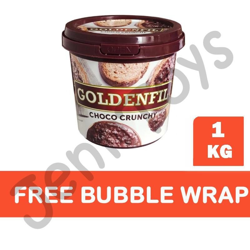 

** Selai Roti Filling Kue Choco Crunchy Spread Fruit Jam GOLDENFIL Blueberry Coklat